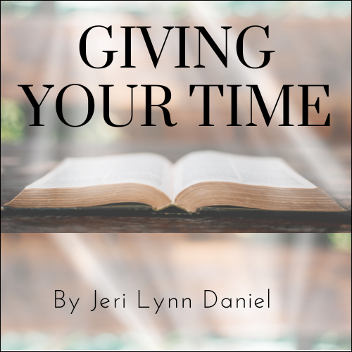 Giving Your Time