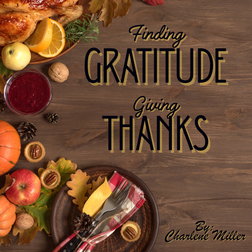 Finding Gratitude; Giving Thanks