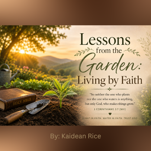 Lessons from the Garden: Living by Faith